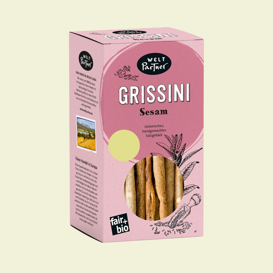 Grissini, mit Sesam, bio