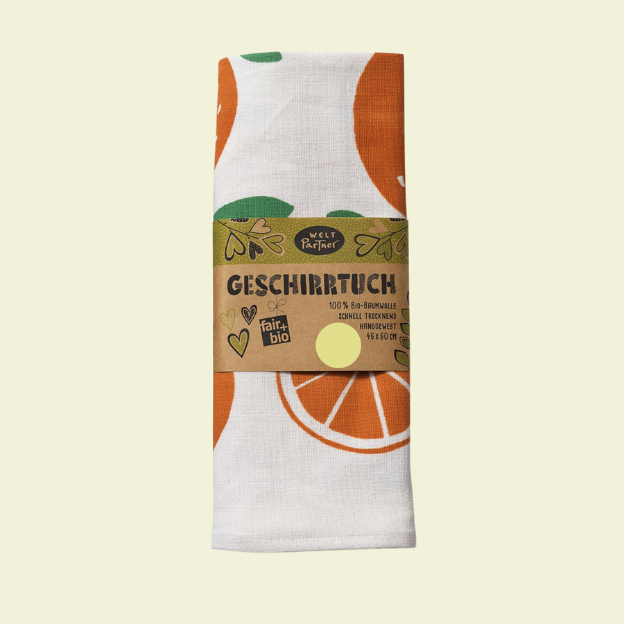 Geschirrtuch „Orange“
