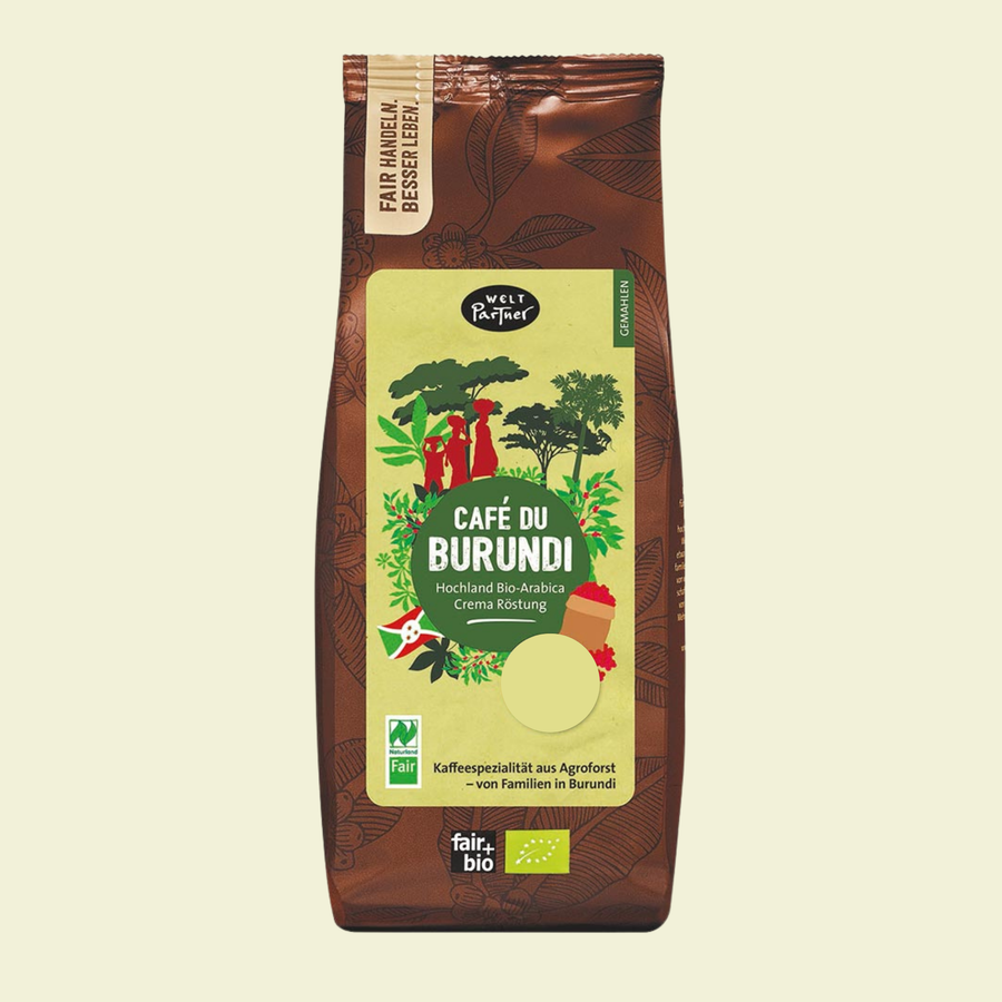 Café du Burundi, gemahlen, bio, 250g