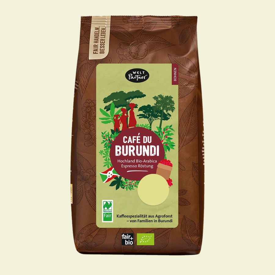 Espresso Café du Burundi, Bohne, bio, 500g
