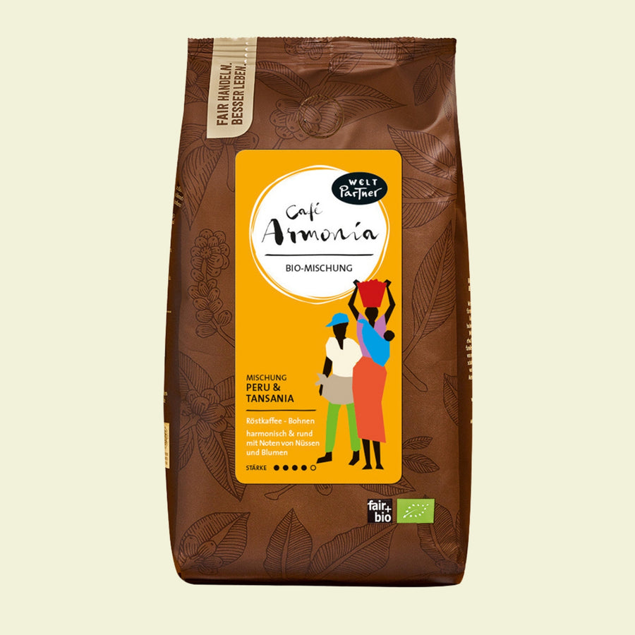 Café Armonia, Bohne, bio, 500g