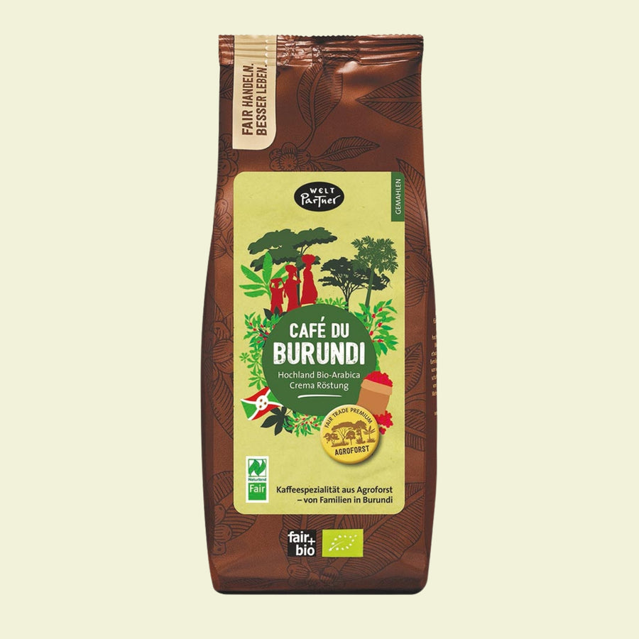 Café du Burundi, gemahlen, bio, 250g