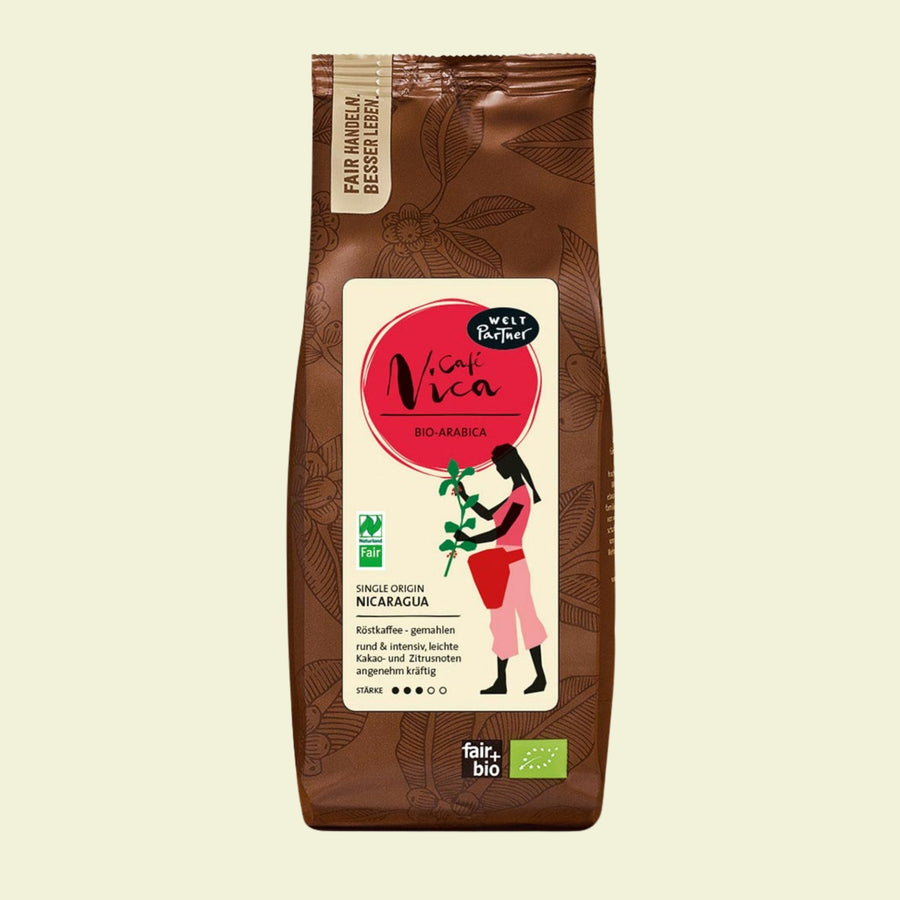 Café Nica, gemahlen, bio