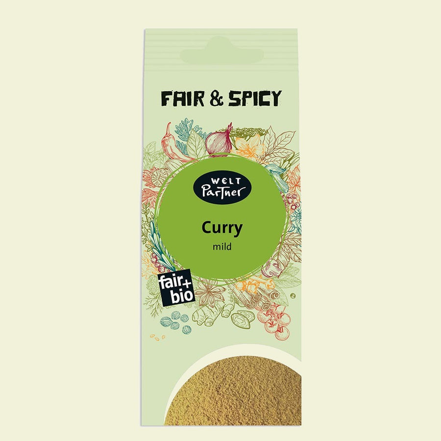 Curry mild, bio, 50g