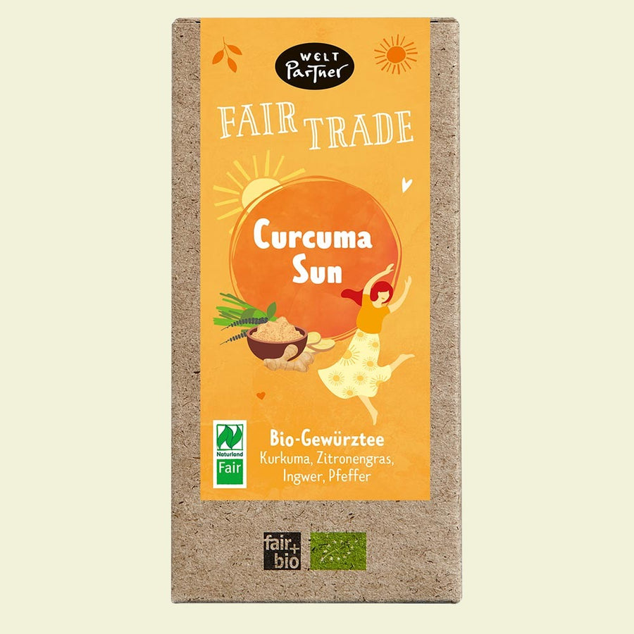 Curcuma Sun, Gewürztee, bio, lose