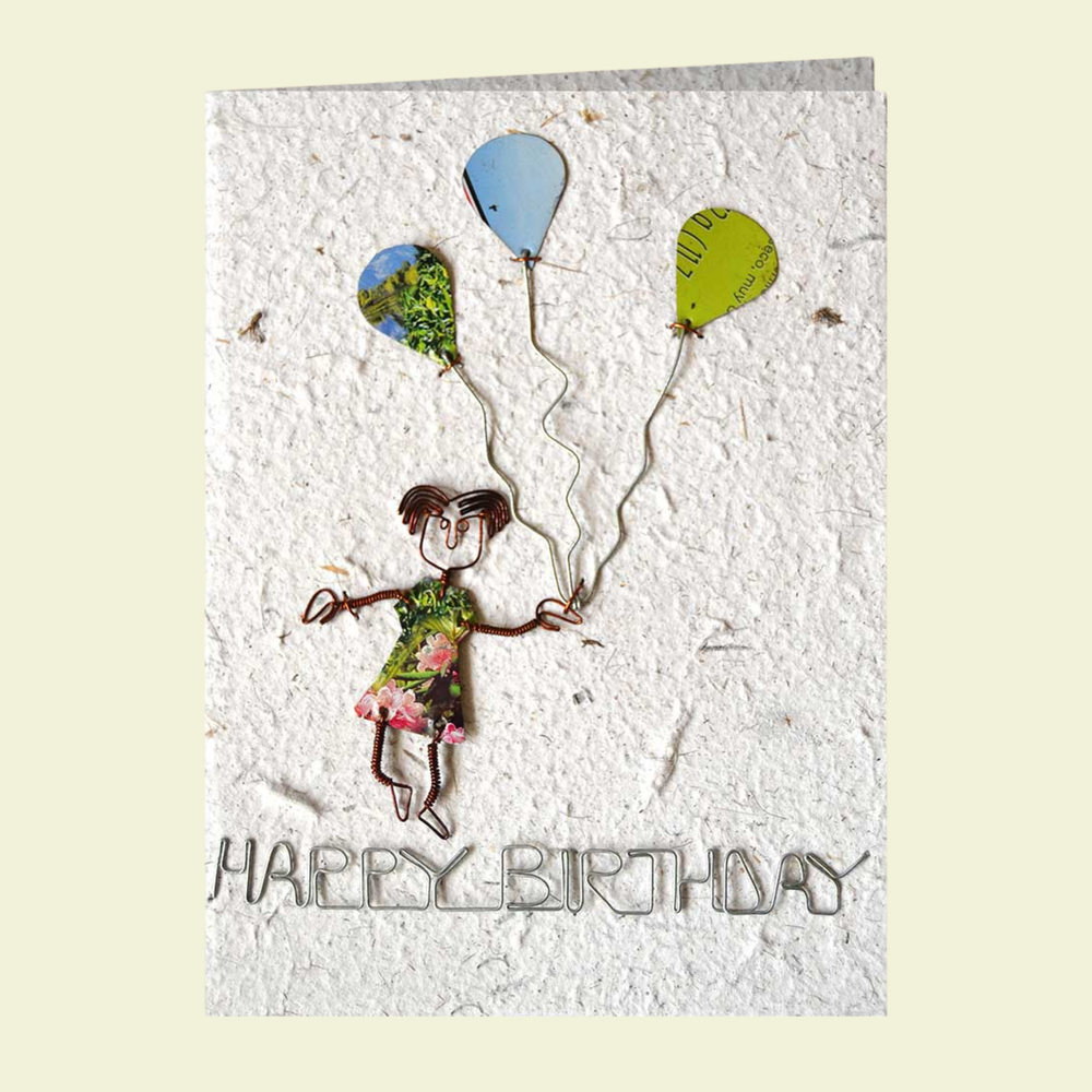 Grußkarte „Happy Birthday“