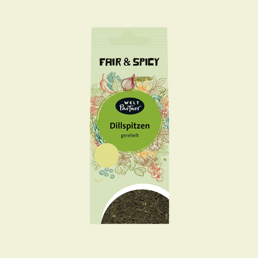 Dillspitzen, gerebelt, bio, 20g