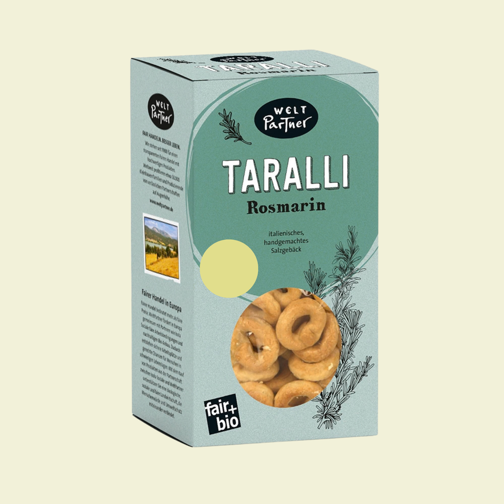 Taralli, mit Rosmarin, bio