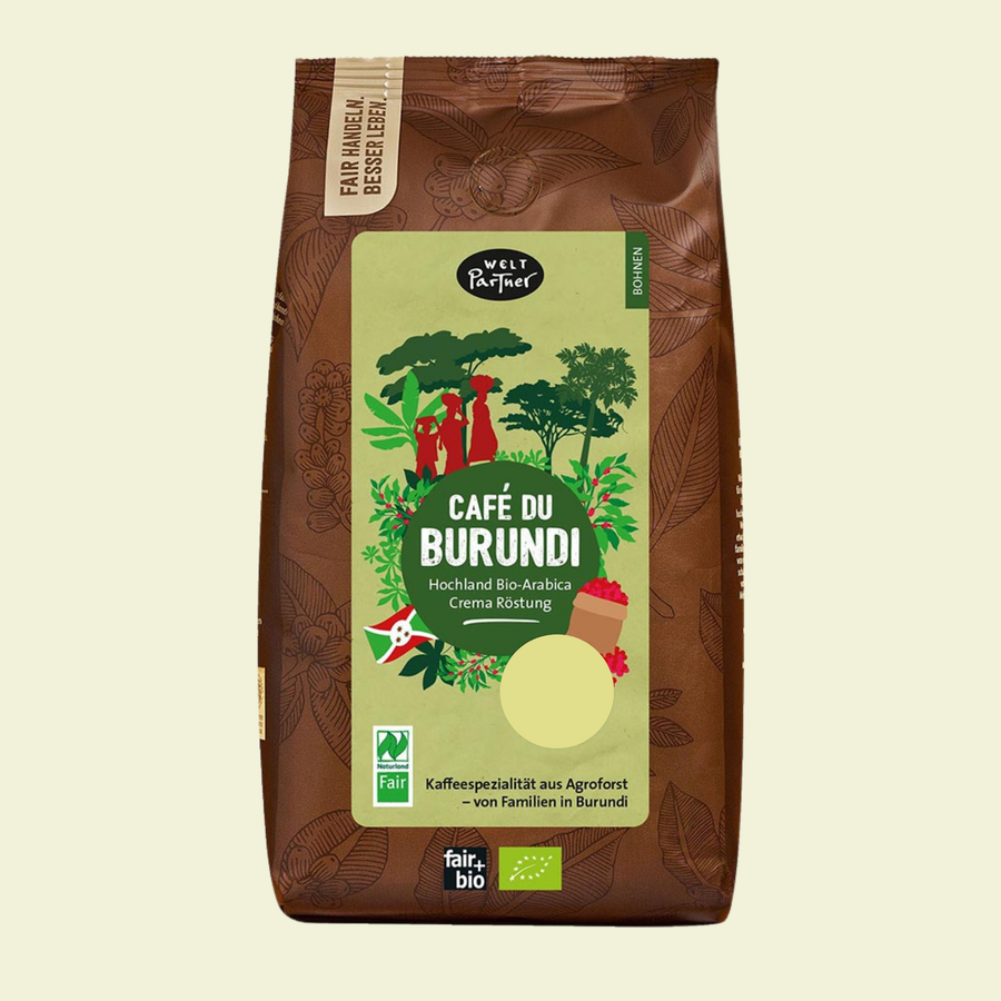 Café du Burundi, Bohne, bio, 500g