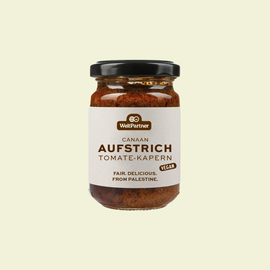 Aufstrich Tomate-Kapern aus Palästina