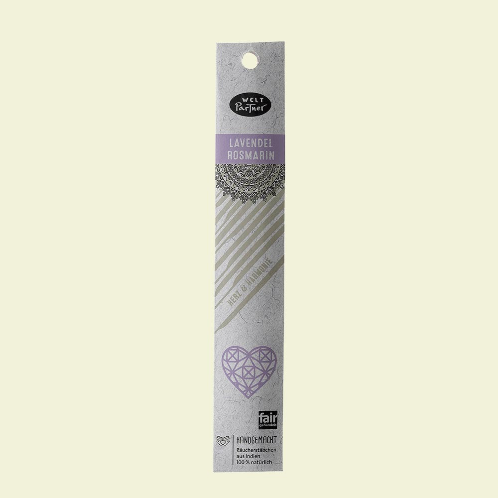 Räucherstäbchen Lavendel Rosmarin, 10 St.