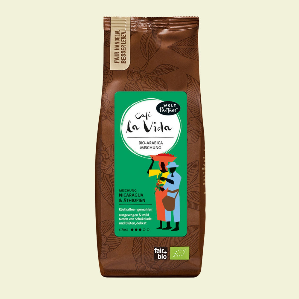 Café La Vida, gemahlen, bio, 250g