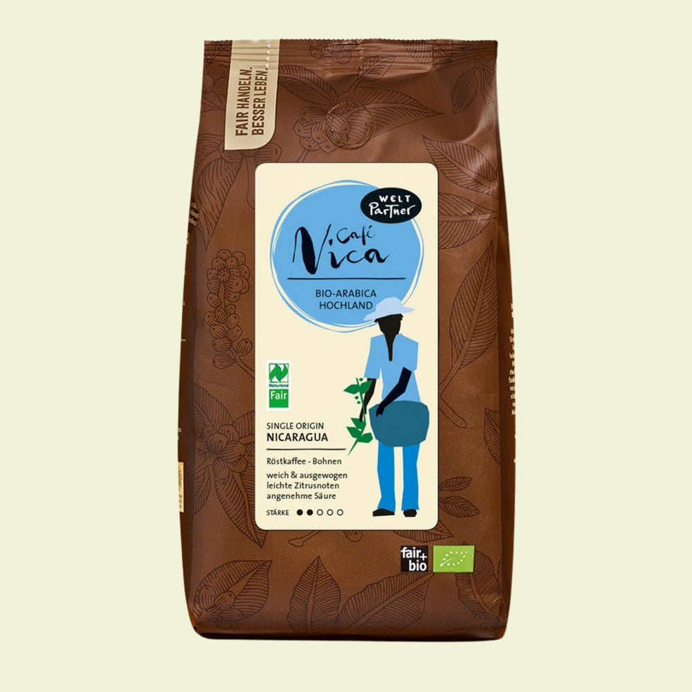 Café Nica, Bohne, SHG, bio, 500g