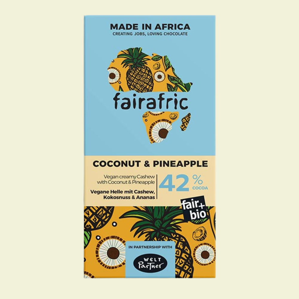 fairafric 42% Pineapple & Coconut, bio
