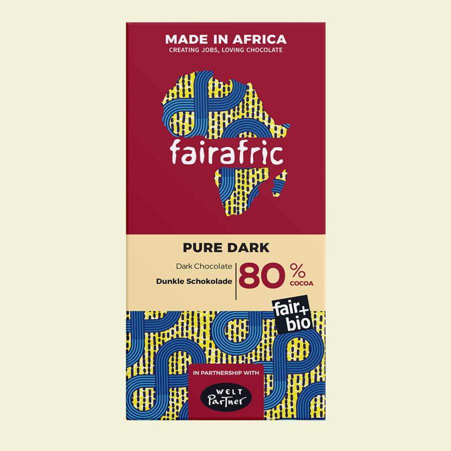 fairafric 80% Pure Dark, bio