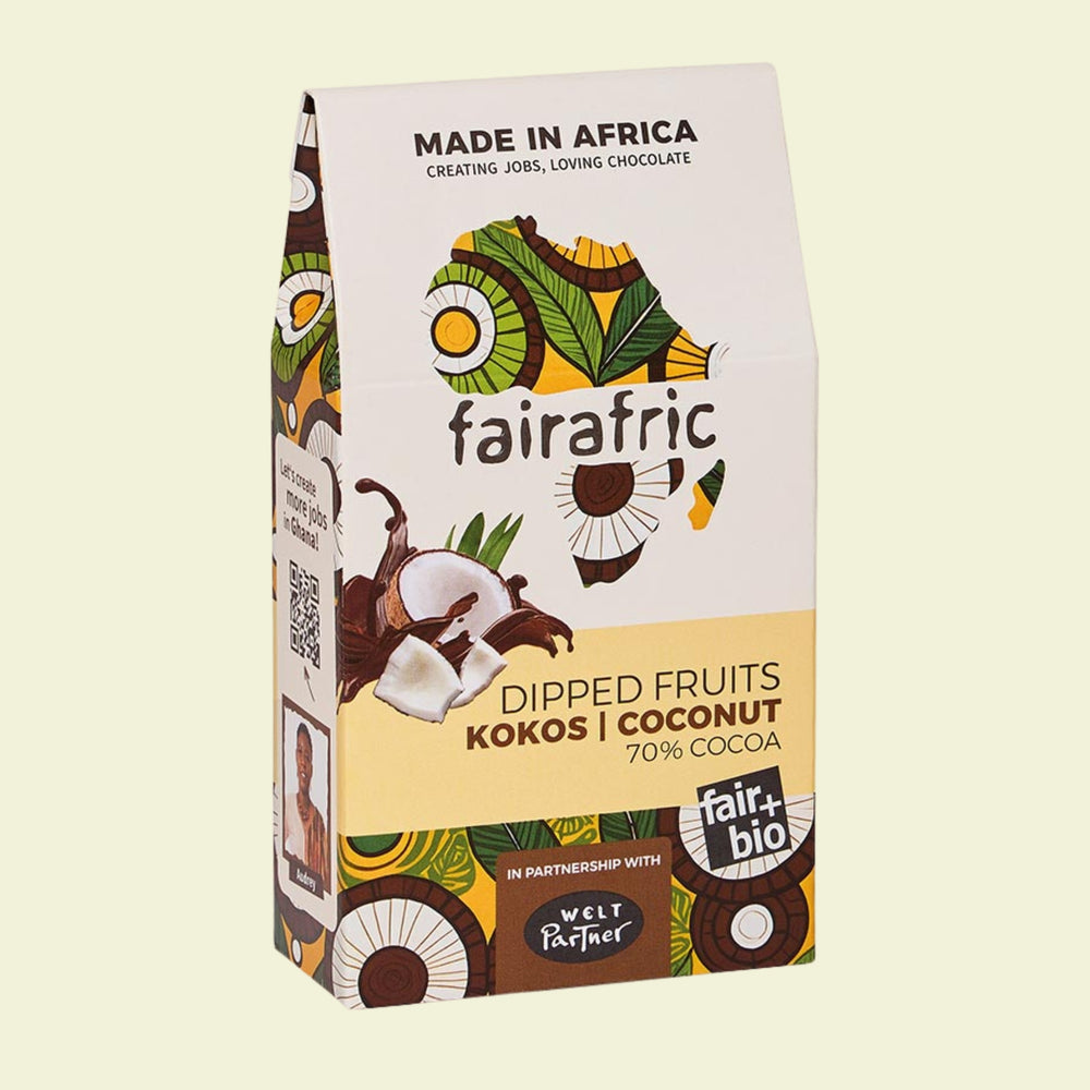 fairafric Dipped Fruits Kokos, bio