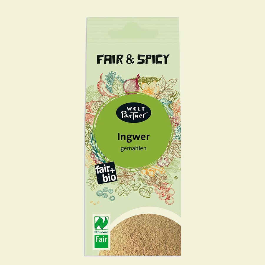 Ingwer, gemahlen, bio, 40g