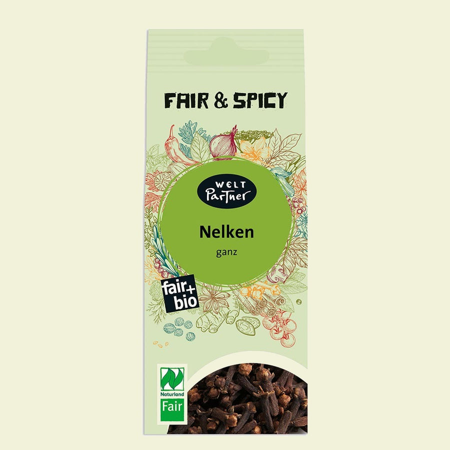 Nelken, ganz, bio, 30g