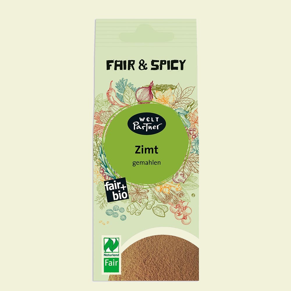 Zimt, gemahlen, bio, 50g