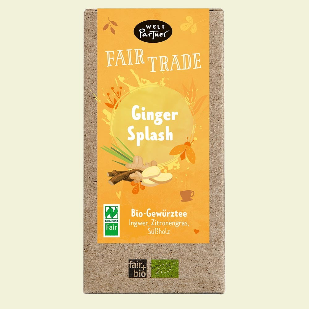 Ginger Splash, Gewürztee, bio, lose