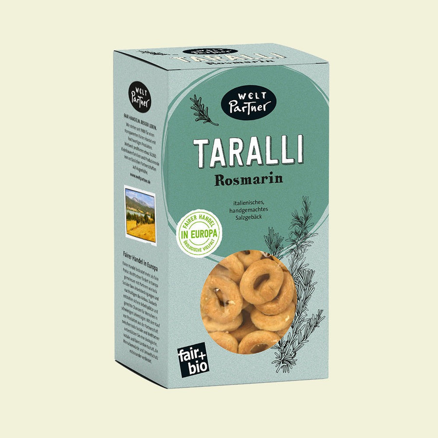 Taralli, mit Rosmarin, bio