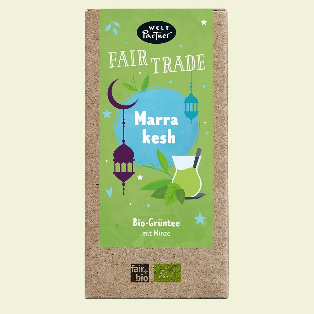 Marrakesh, Grüntee Minze, bio, lose