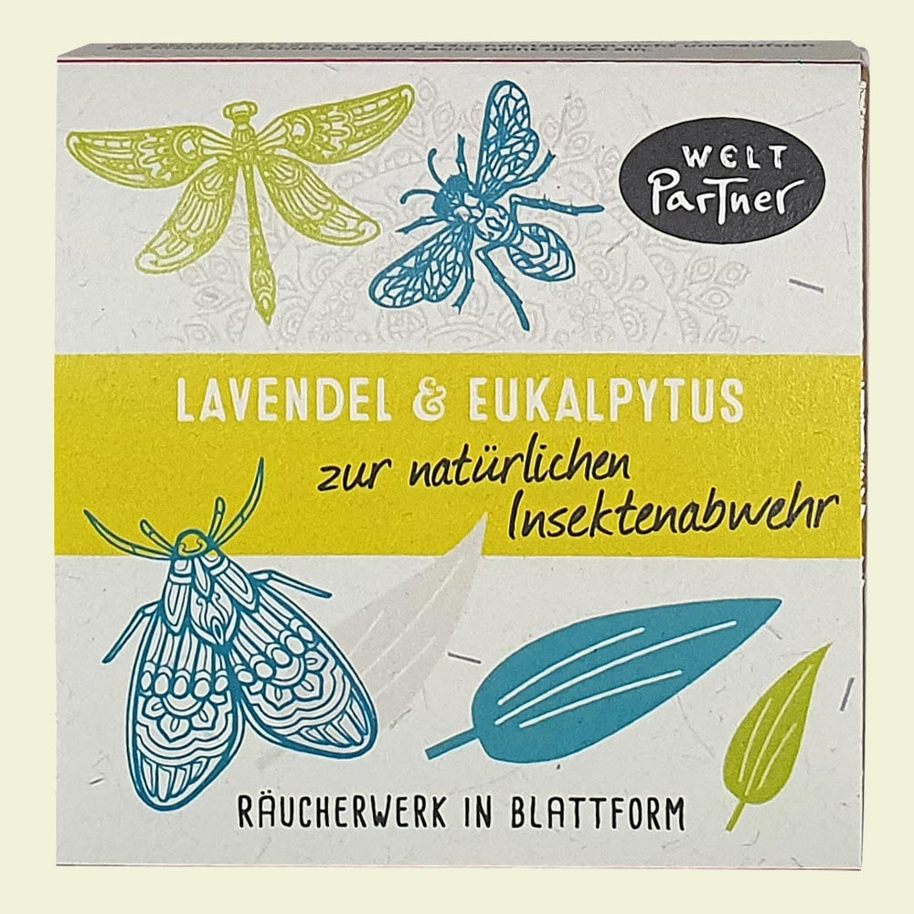 Räucherblätter Insektenabwehr, 2×6 Stück