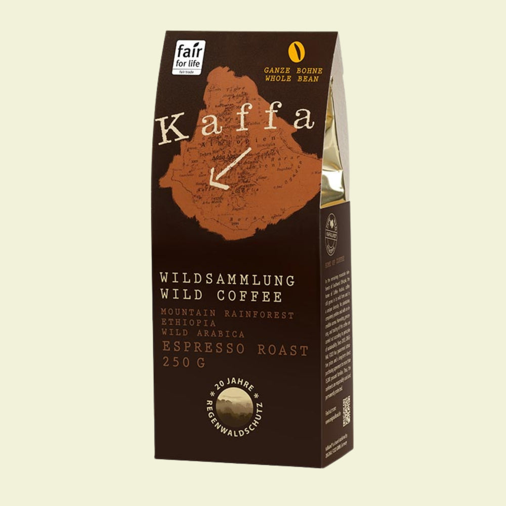 Kaffa Espresso Roast, Bohne, bio, 250g