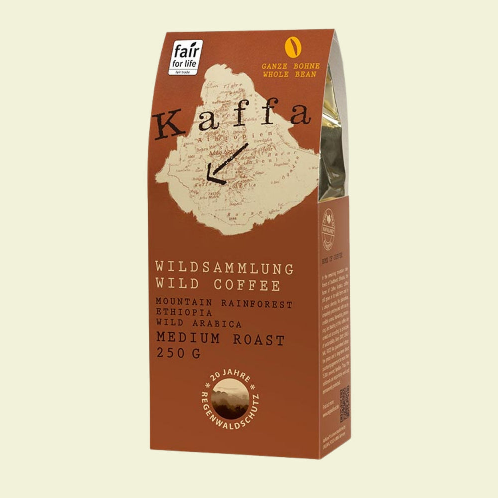 Kaffa Wildkaffee, Medium Roast, Bohne, bio, 250g
