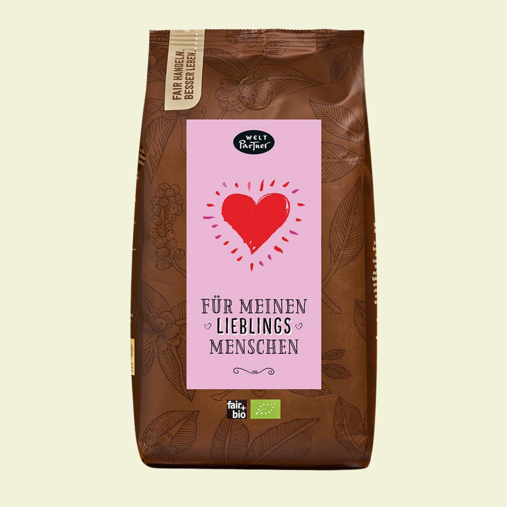 Kaffee Lieblingsmensch, Bohne, bio, 500g