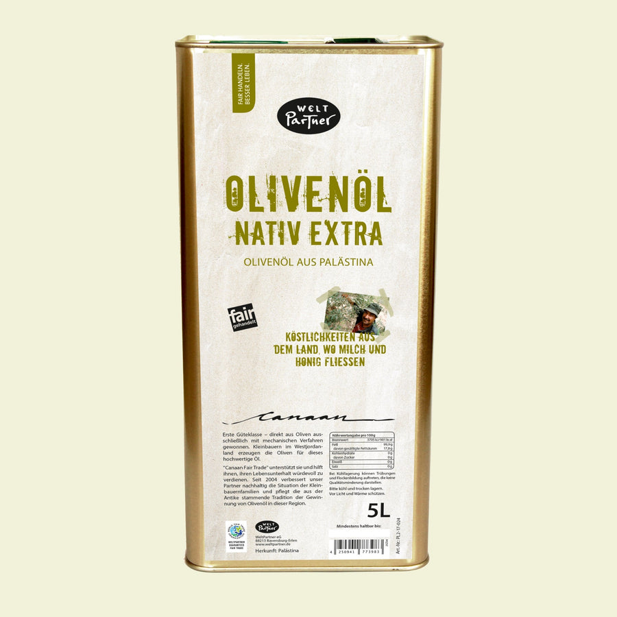 Olivenöl aus Palästina, 5L-Dose
