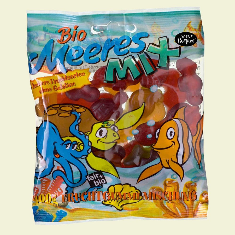 Fruchtgummi Meeres-Mix, bio