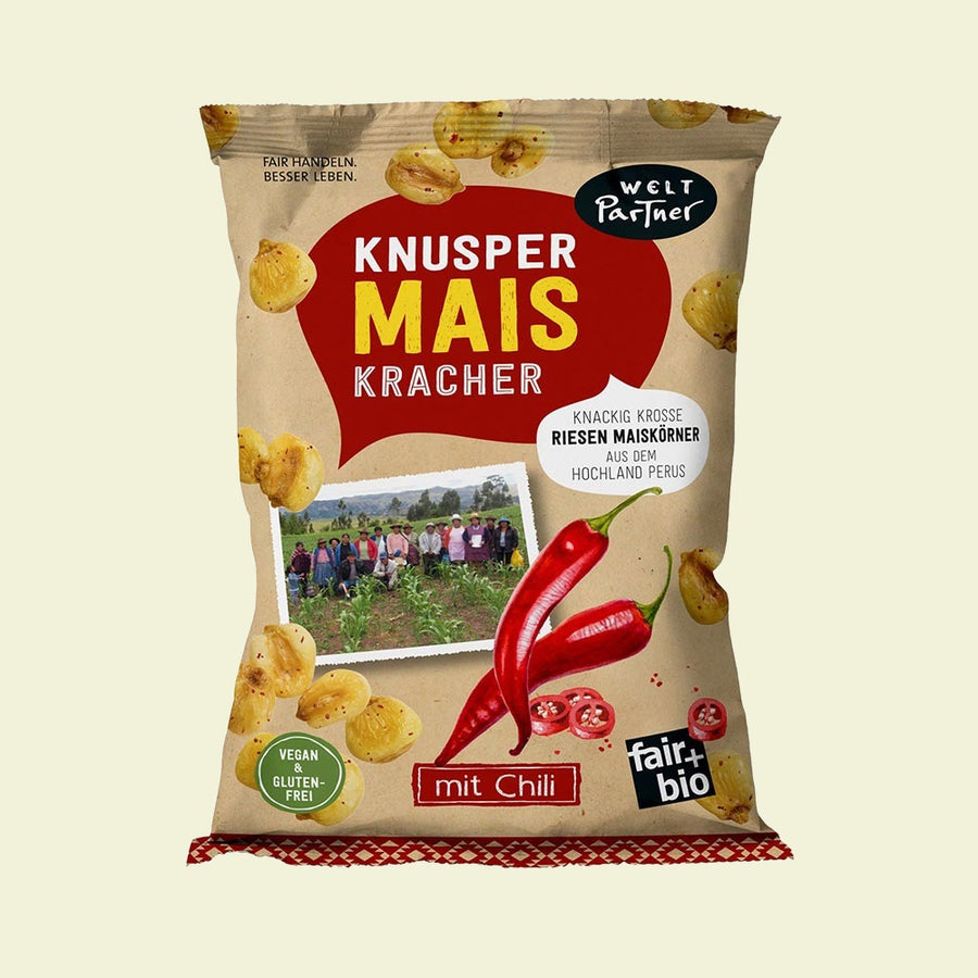 Mais Kracher, mit Chili, bio