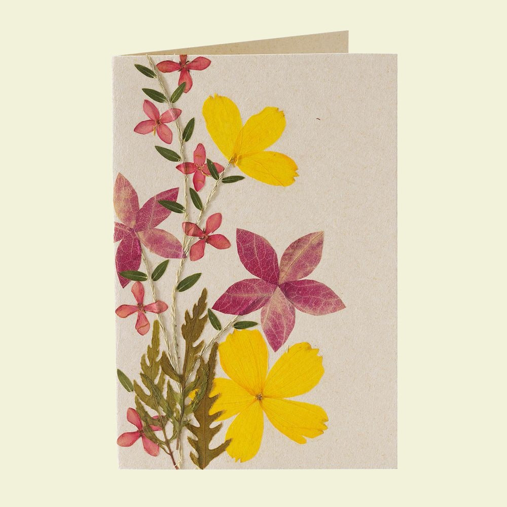 Grußkarte „Blumen“