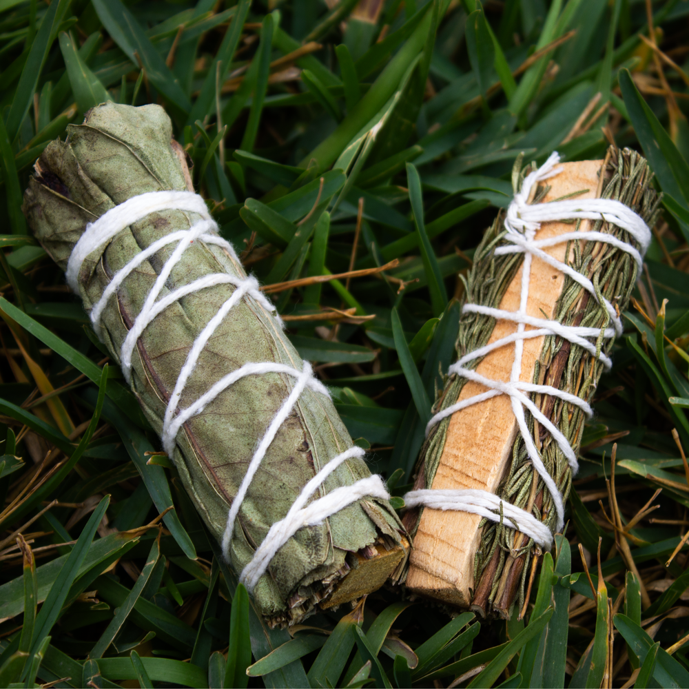 Räucherholzbündel Palo Santo Rosamarin & Eukalyptus, 2er-Set